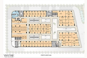 Office floor plan